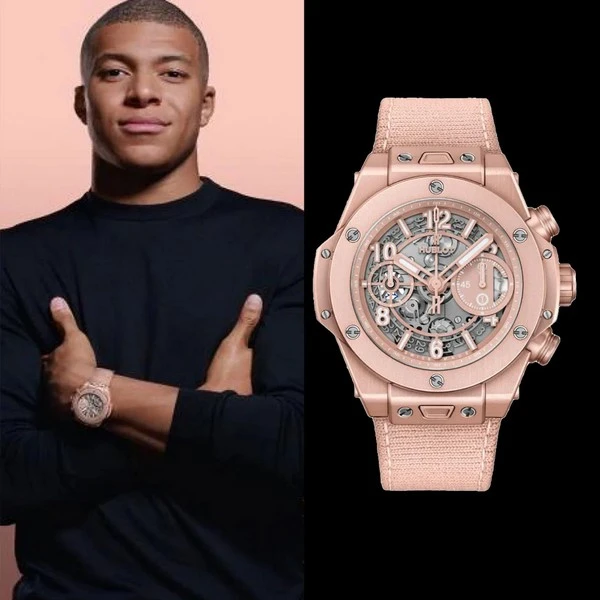 Kylian Mbappe Unveils Exclusive EURO 2024 Watch in Collaboration with Hublot