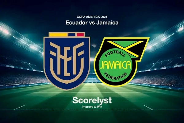 កំណត់អត្តសញ្ញាណ Ecuador vs Jamaica 05:00 មិថុនា 27 Copa America