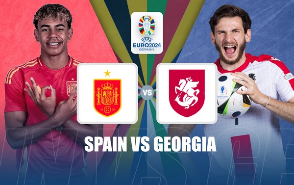 កំណត់អត្តសញ្ញាណ Spain vs Georgia 02:00 ខែកក្កដា 1 អឺរ៉ូ 2024 – ជុំទី 16