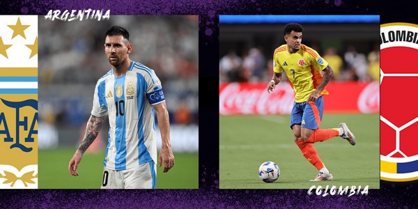 កំណត់អត្តសញ្ញាណ Argentina vs Colombia 07:00 ថ្ងៃទី 15 ខែកក្កដា Copa America 2024 – វគ្គផ្តាច់ព្រ័ត្រ
