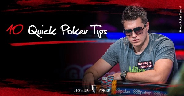 Online Poker Tips for Beginners